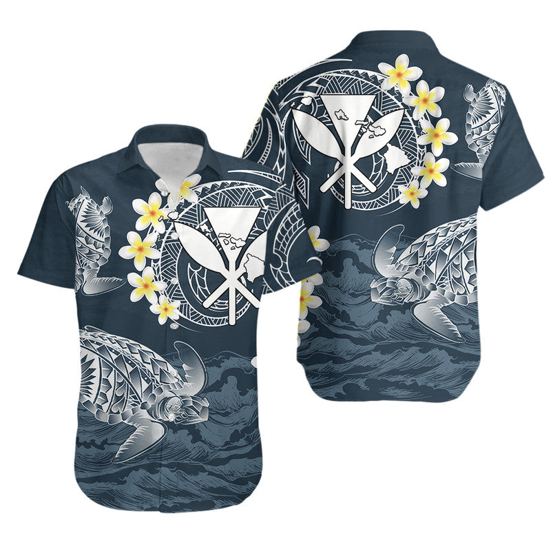 Hawaii Kanaka Turtle Hawaiian Shirt Style No.1