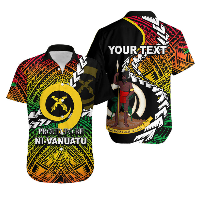 Custom Personalised Proud To Be Ni - Vanuatu Hawaiian Shirt