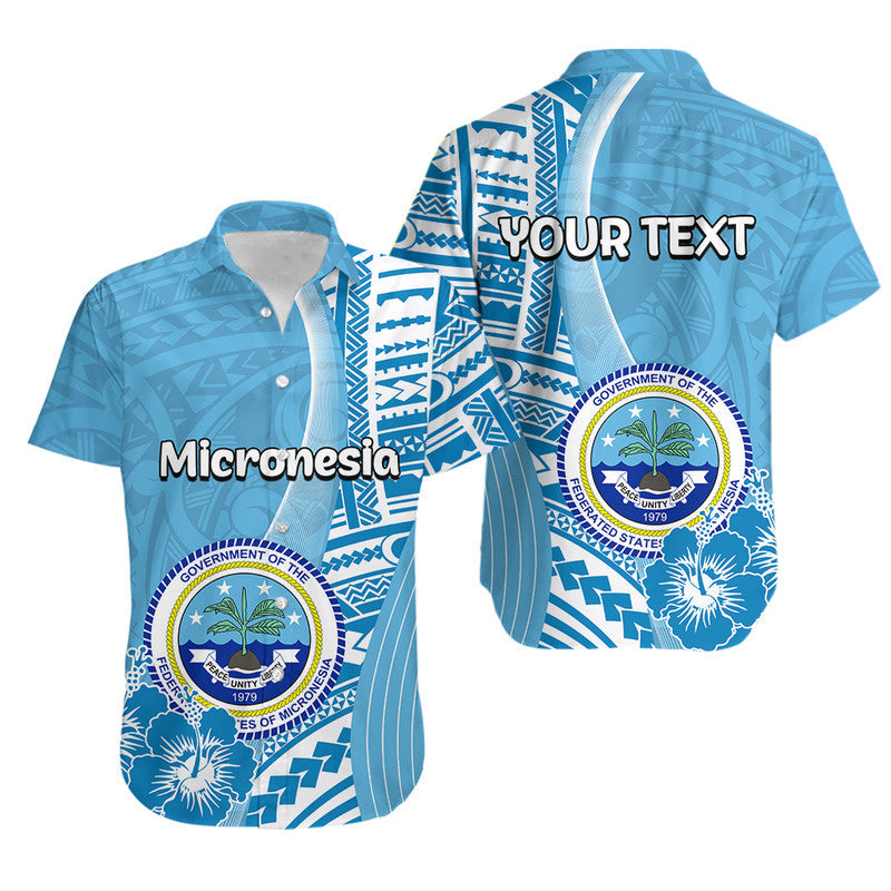 Custom Personalised Micronesia Hawaiian Shirt Vibe Style