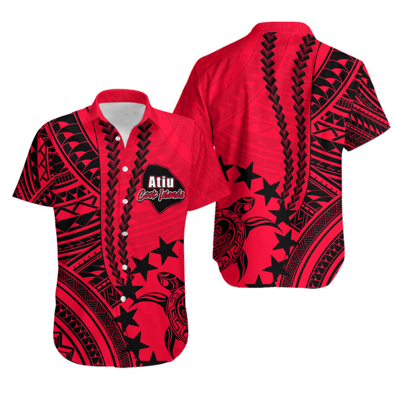 Cook Islands Atiu Polynesian Hawaiian Shirt
