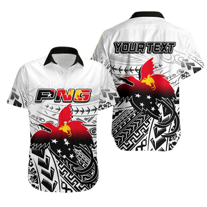 Custom Personalised Papua New Guinea Patterns Hawaiian Shirt