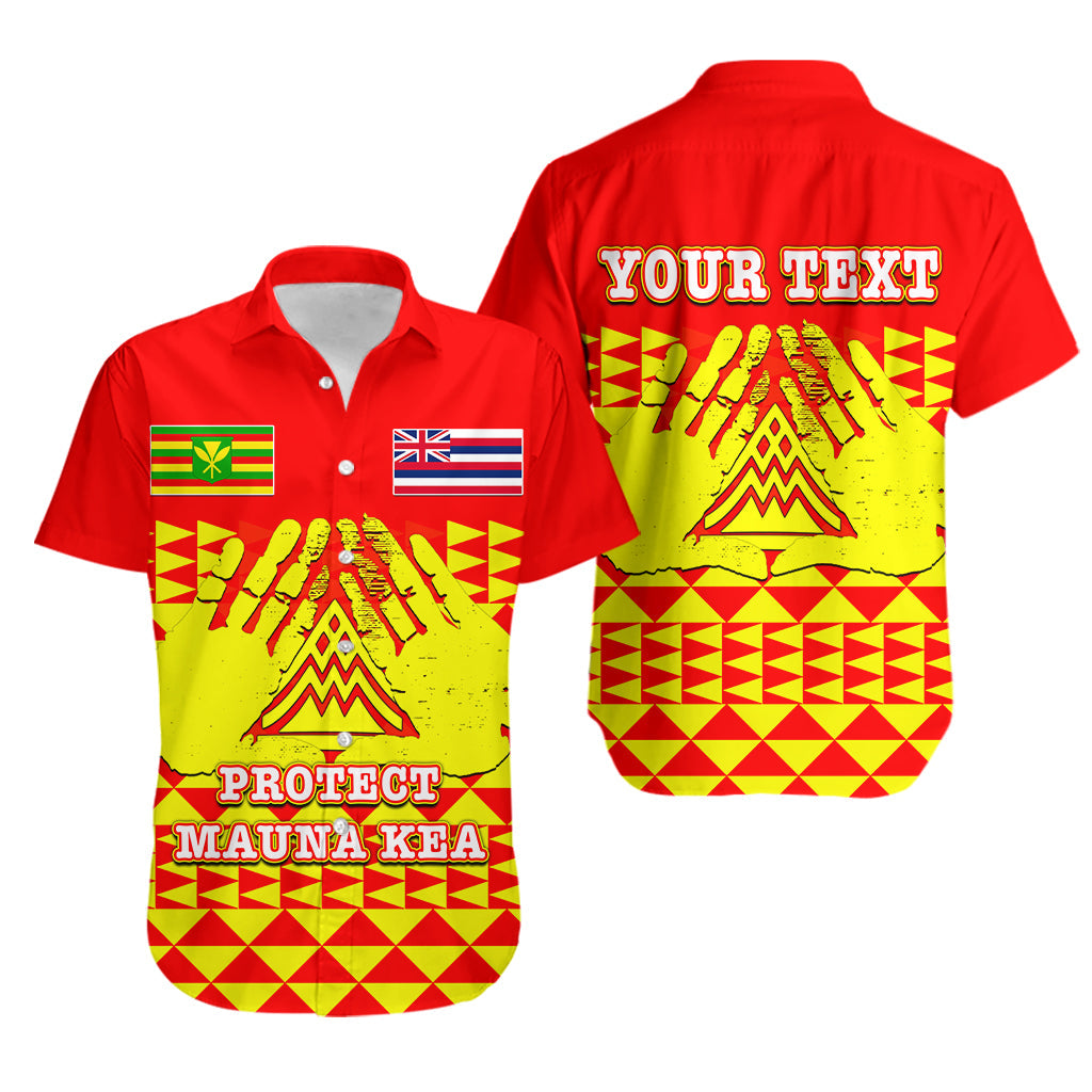 Custom PersonalisedHawaii Hawaiian Shirt Protect Mauna Kea