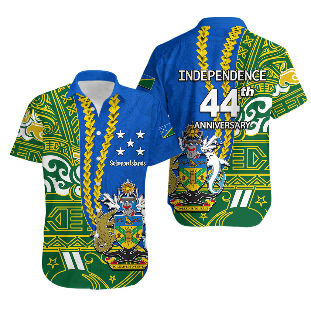 Solomon Islands Independence Day 44th Anniversary Hawaiian Shirt No.3