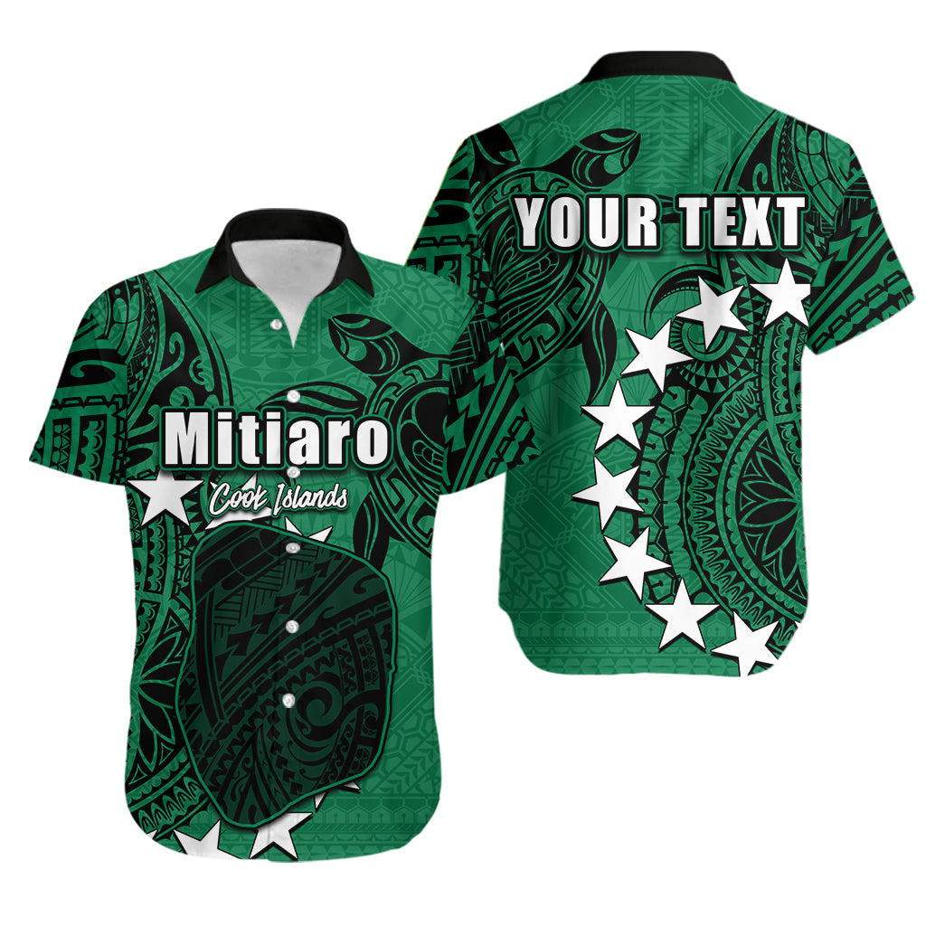 Custom PersonalisedCook Islands Hawaiian Shirt Mitiaro