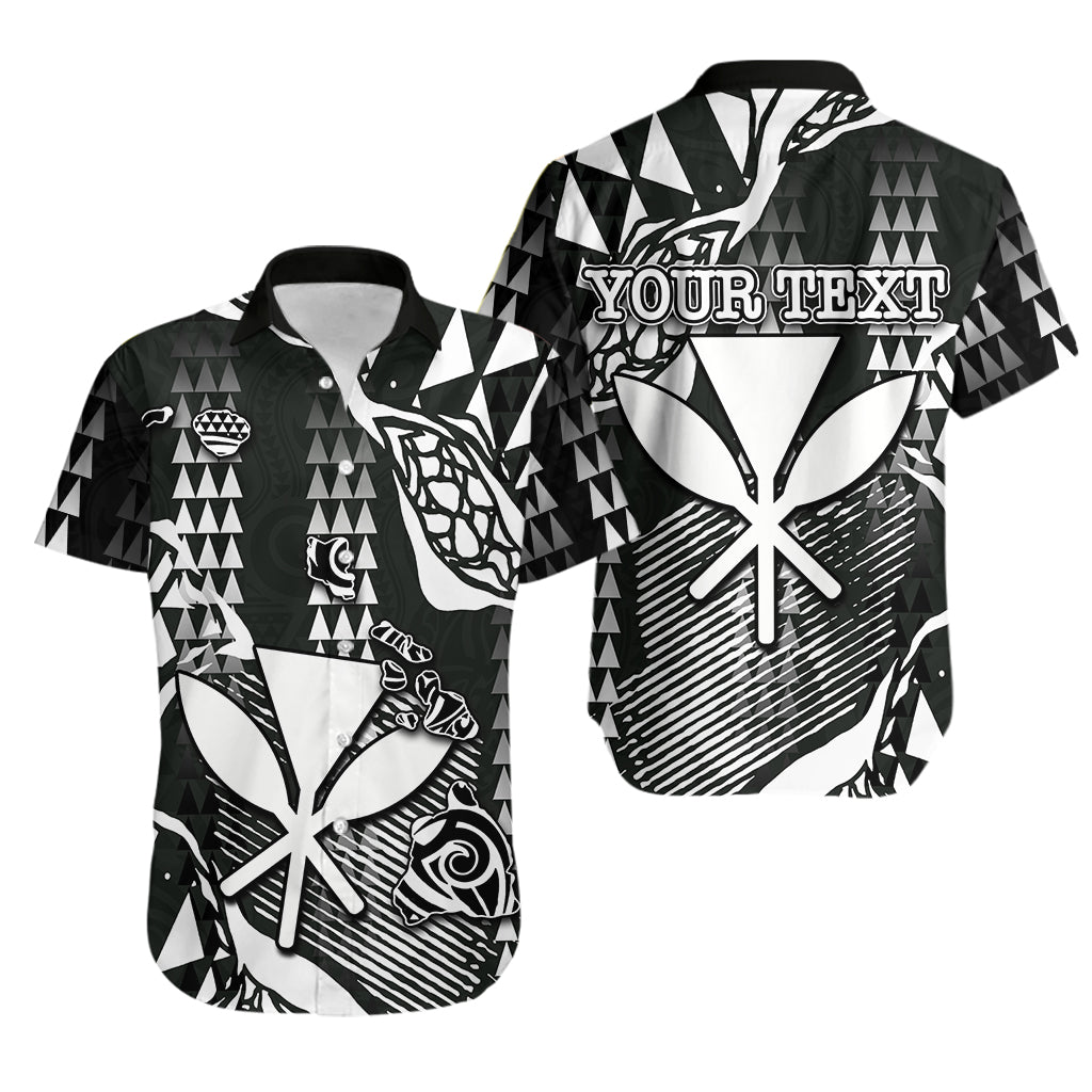 Custom Personalised Hawaii Kanaka Map Hawaiian Shirt White Style