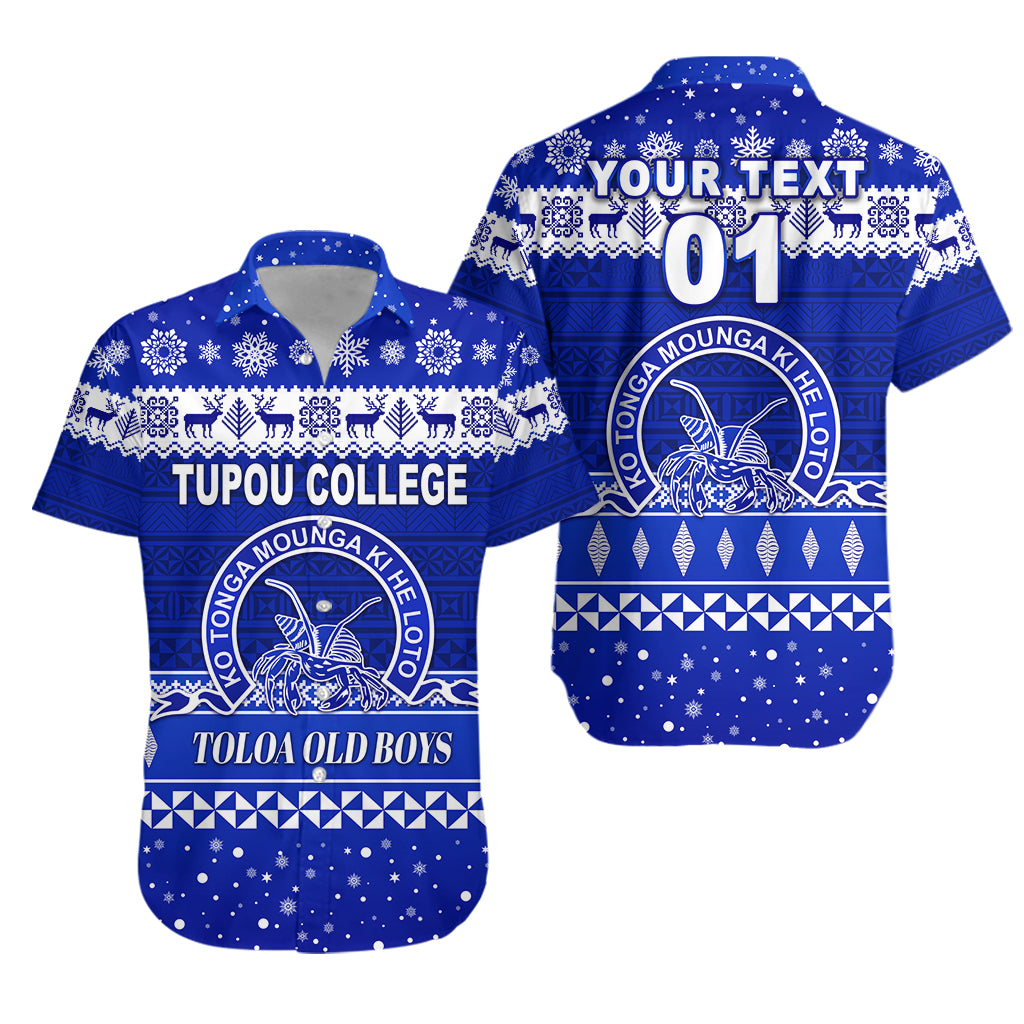 Custom Personalised Tupou College Toloa Old Boys Christmas Hawaiian Shirt Simple Style