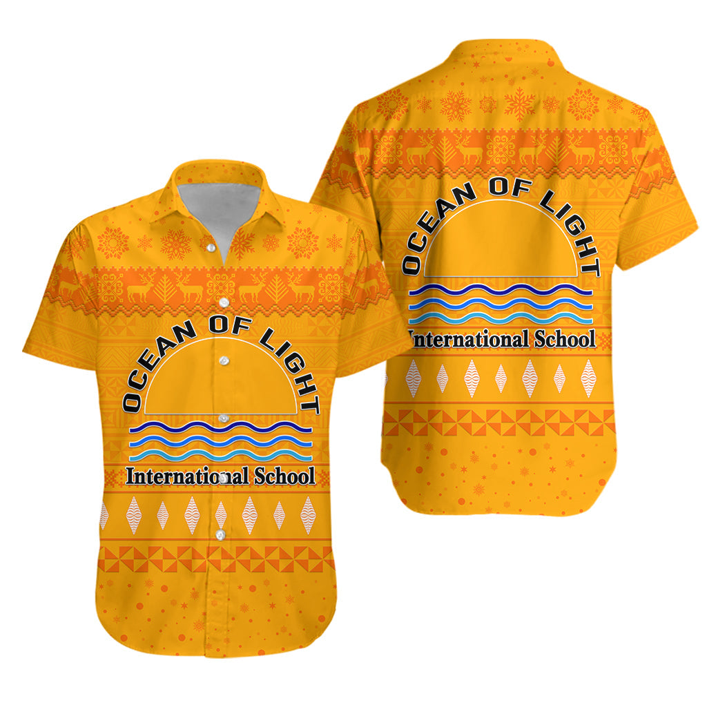 Ocean of Light International School Christmas Hawaiian Shirt Simple Style