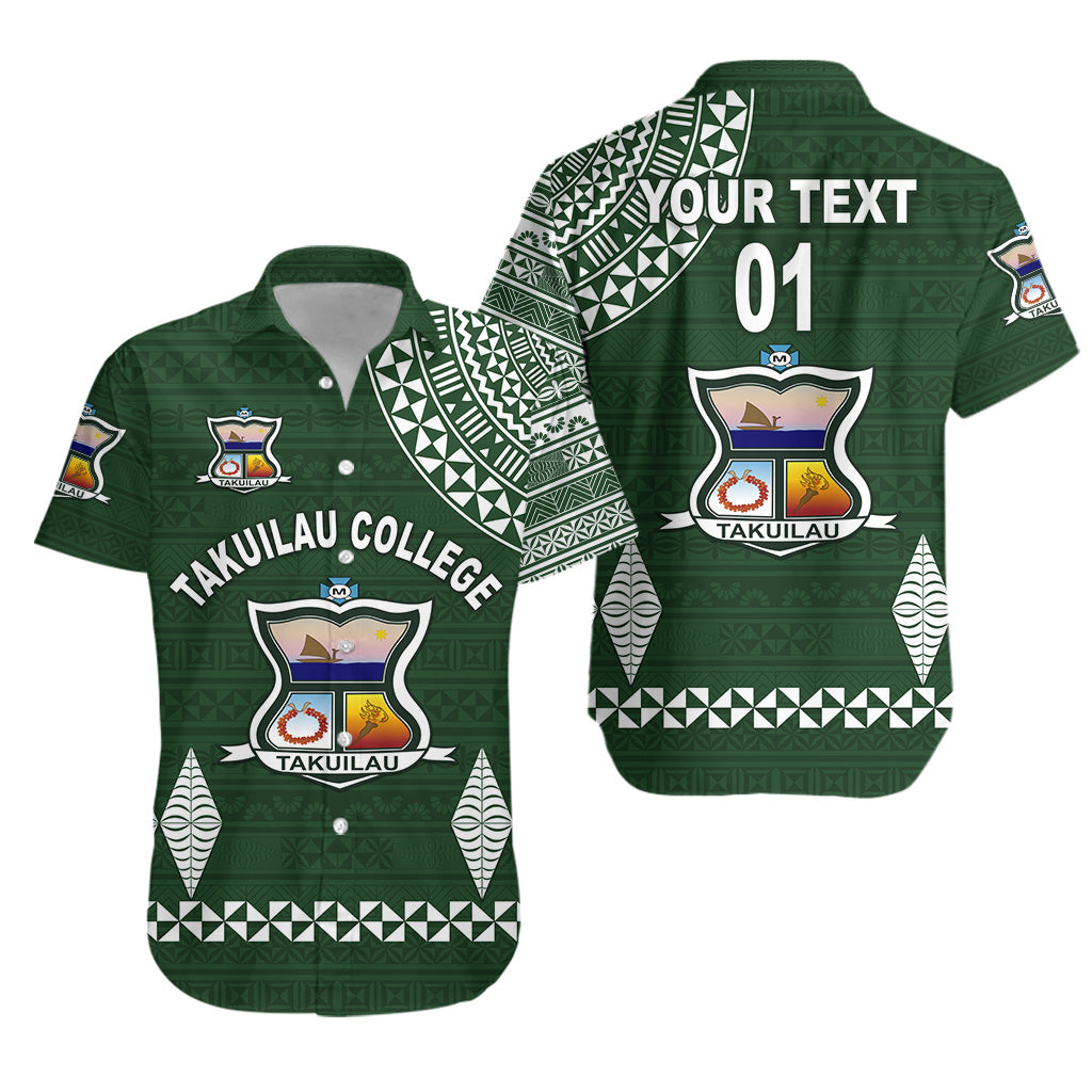 Custom Personalised Tonga Takuilau College Hawaiian Shirt Simple Style