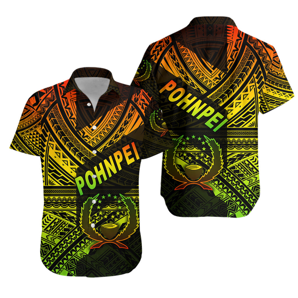 FSM Pohnpei Hawaiian Shirt Original Style - Reggae