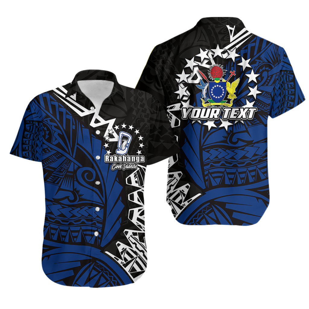 Custom PersonalisedCook Islands Hawaiian Shirt Rakahanga Polynesian Style