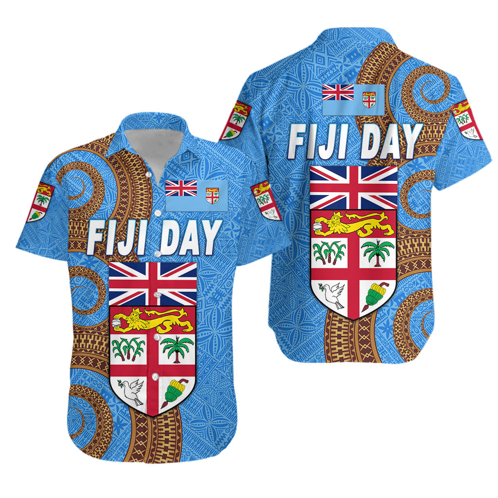 Fiji Day Hawaiian Shirt Independence Anniversary Simple Style