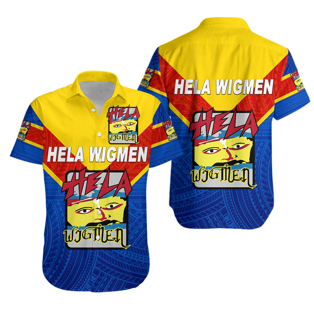 Papua New Guinea Hela Wigmen Hawaiian Shirt Rugby Original Style