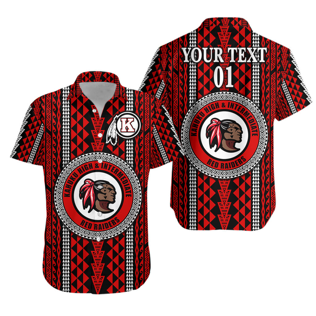 Custom Personalised Hawaii Kahuku School Hawaiian Shirt Kahuku High School Simple Style