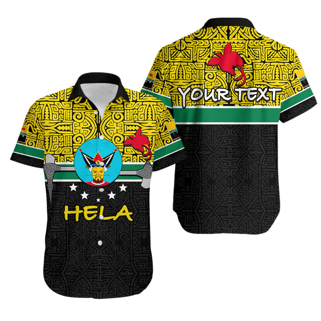 Custom Personalised Hela Province Hawaiian Shirt Of Papua New Guinea