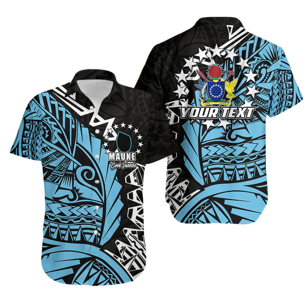 Custom PersonalisedCook Islands Hawaiian Shirt Mauke Polynesian Style