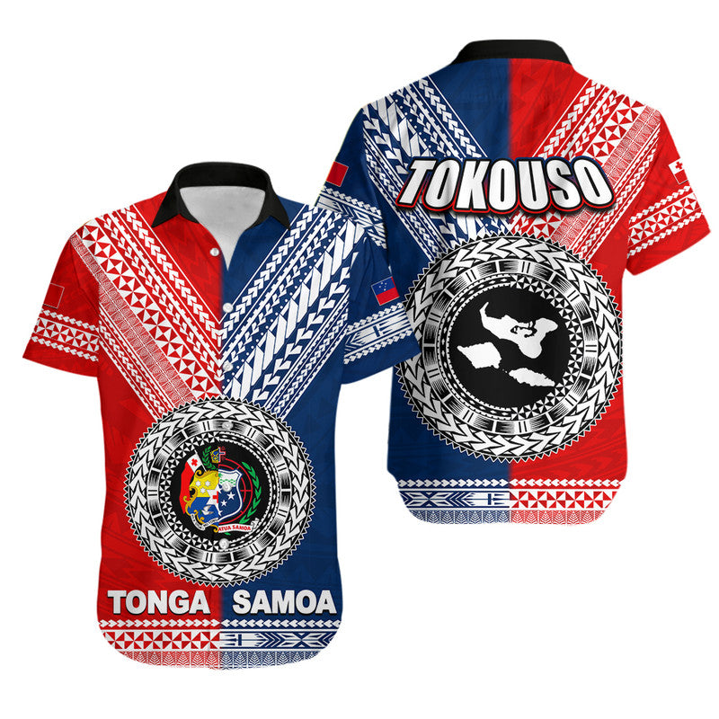 Tonga And Samoa TokoUso Polynesian Hawaiian Shirt