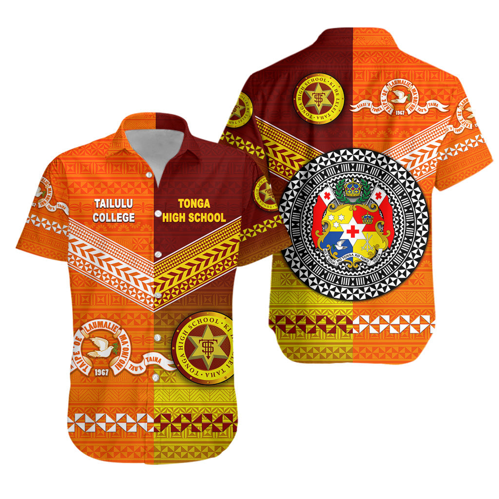 Tonga Tailulu College And Tonga High School Hawaiian Shirt Together Unique Style