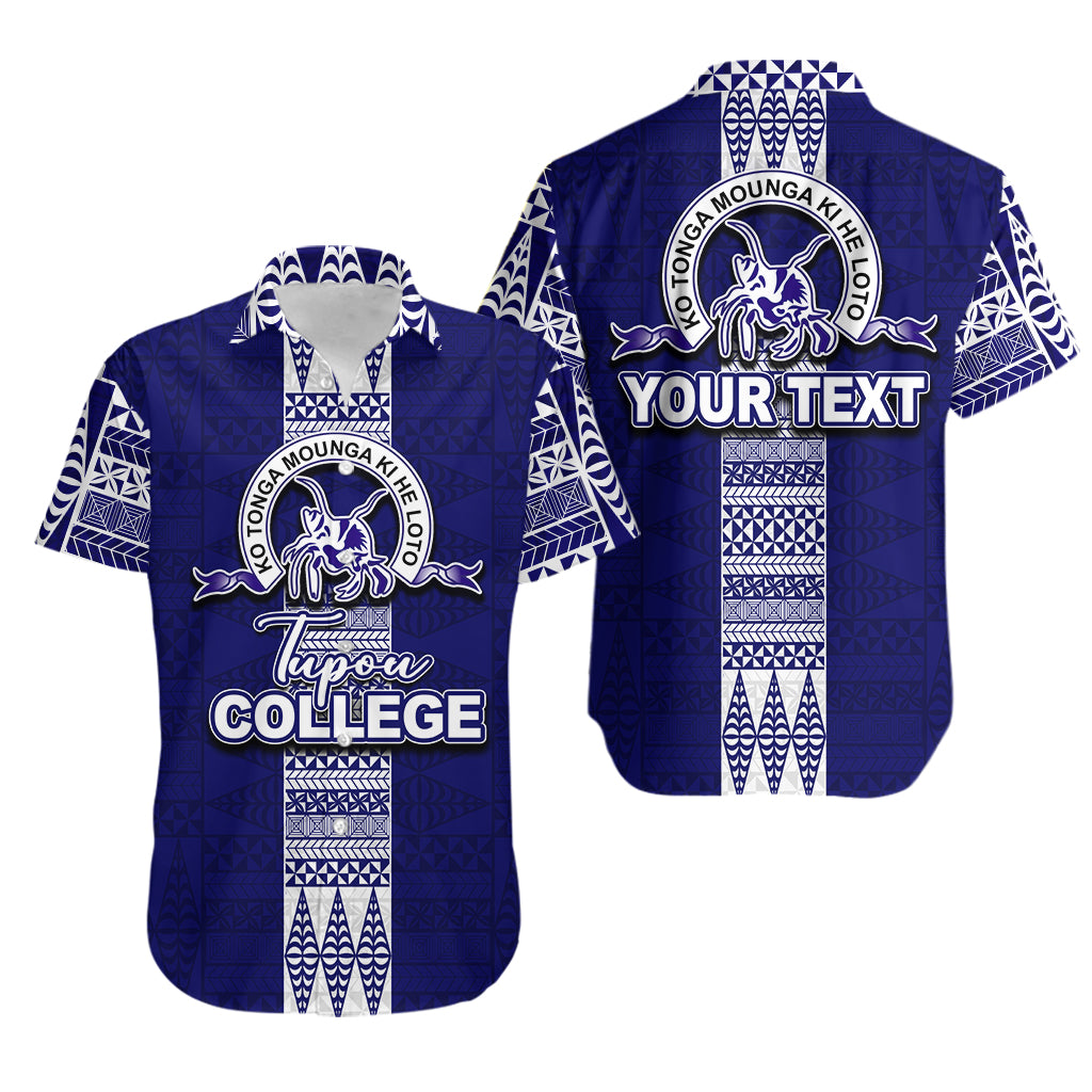 Custom Personalised Tupou College Hawaiian Shirts Tonga Simple Style