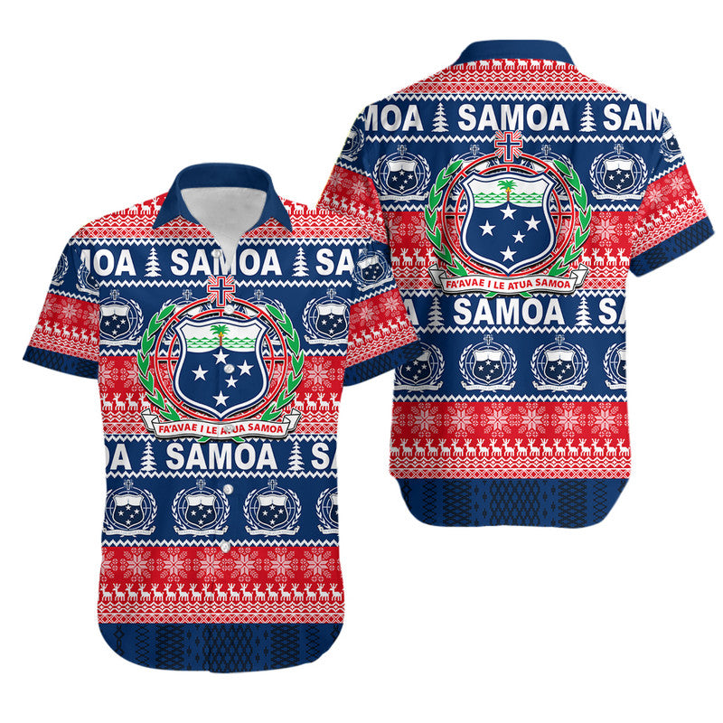 Samoa Christmas Hawaiian Shirt 2022