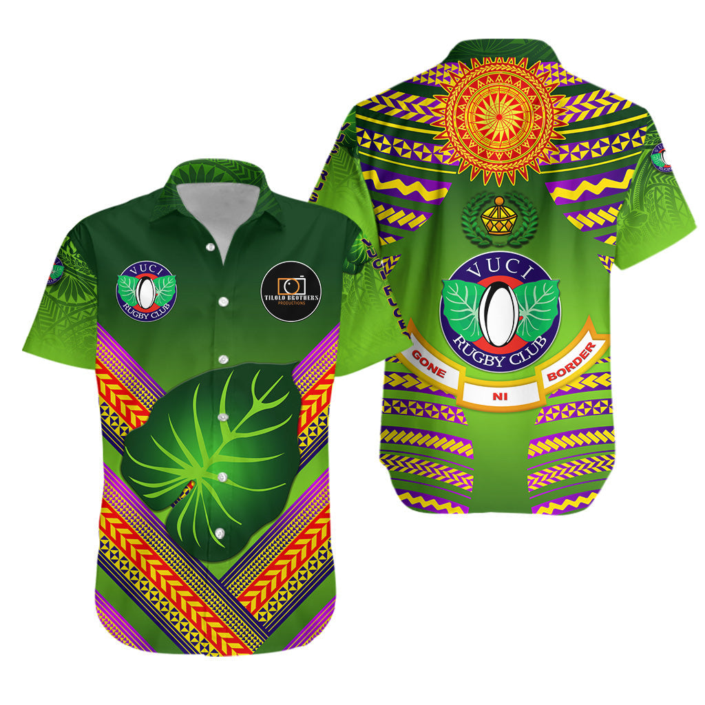 Fiji Vuci Rugby Club Hawaiian Shirt Creative Style - Green