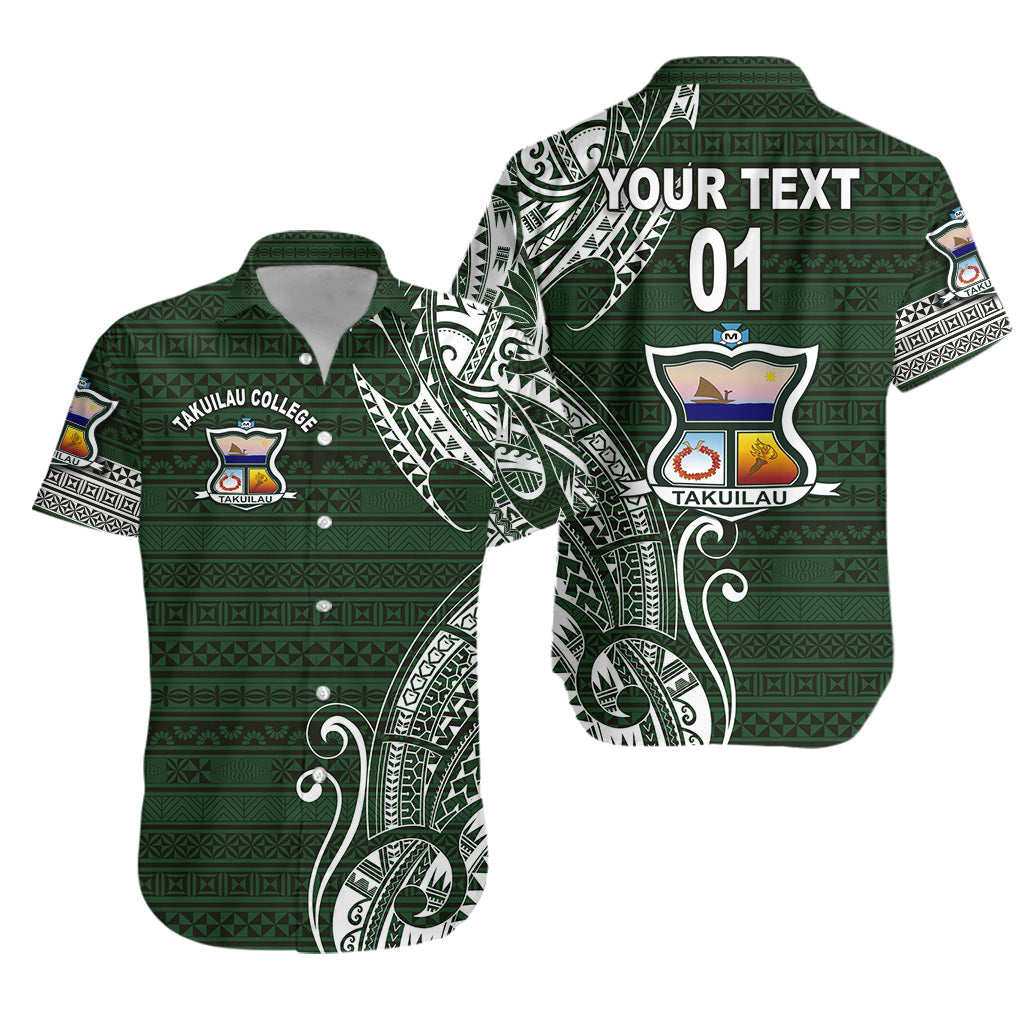 Custom Personalised Tonga Takuilau College Hawaiian Shirt Simple Vibes