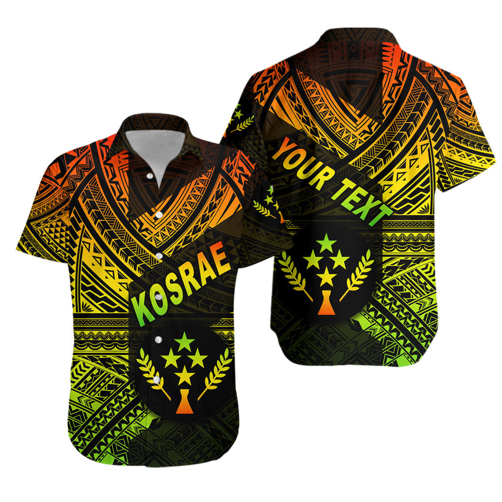 Custom Personalised FSM Kosrae Hawaiian Shirt Original Style - Reggae
