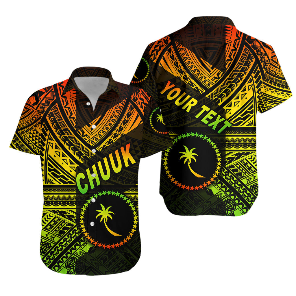 Custom Personalised FSM Chuuk Hawaiian Shirt Original Style - Reggae