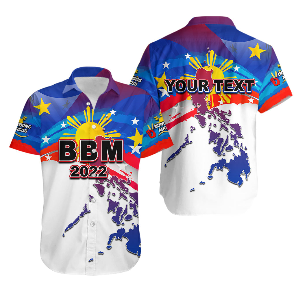 Custom PersonalisedPhilippines Hawaiian Shirt BBM 2022