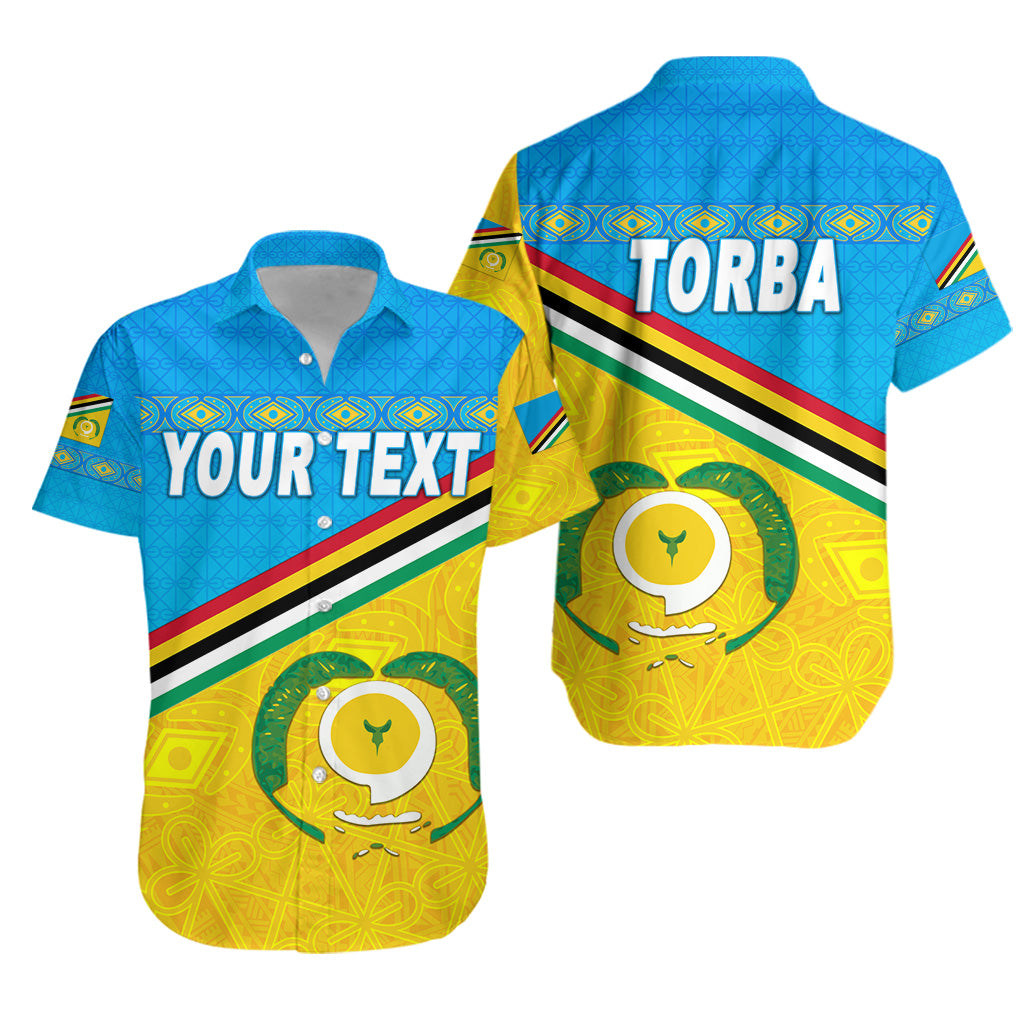 Custom Personalised Torba Province Hawaiian Shirt Vanuatu Pattern Unique Style