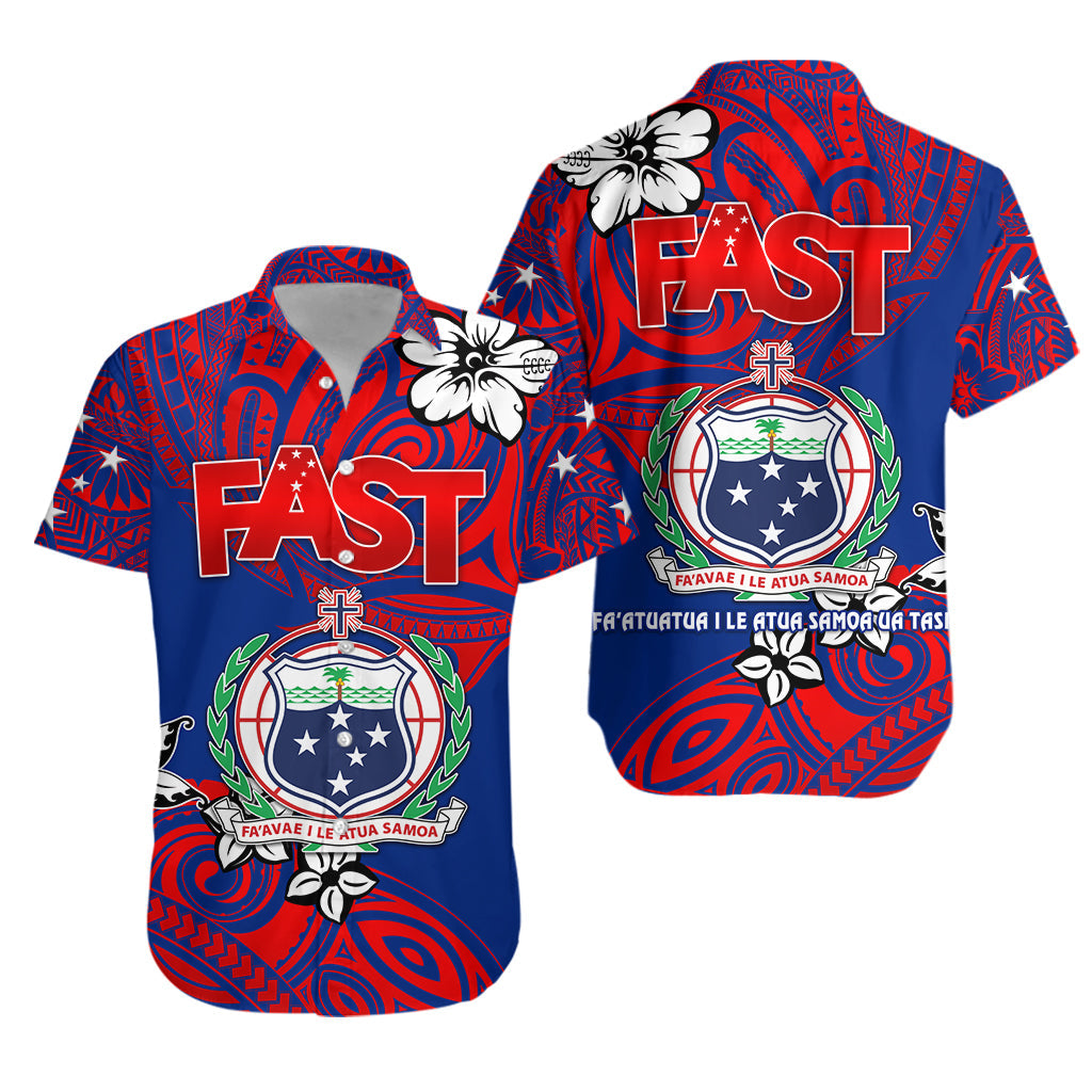 Samoa FAST Party Hawaiian Shirt Unique Vibes