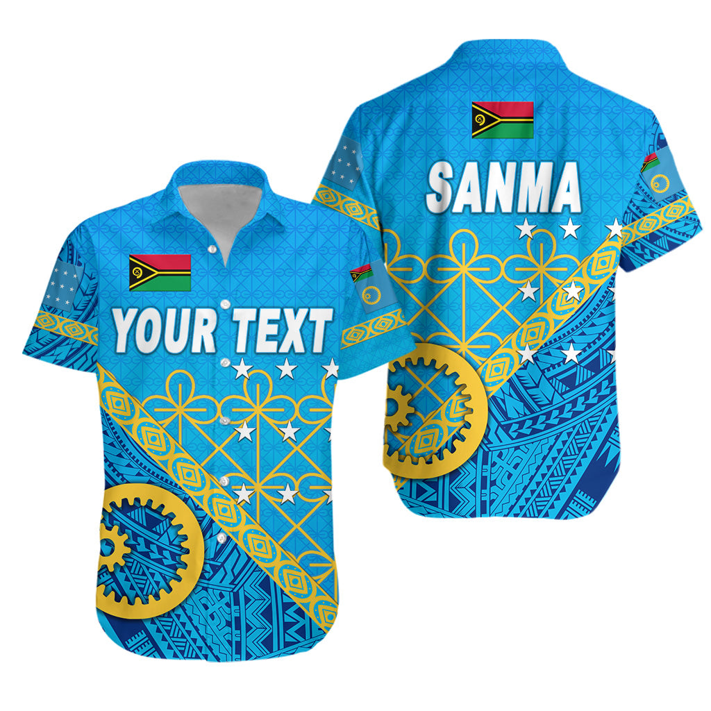 Custom Personalised Sanma Province Hawaiian Shirt Vanuatu Pattern Unique Style