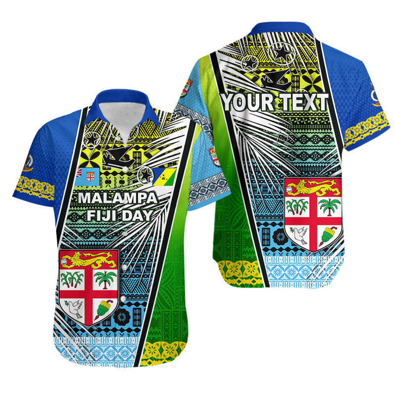 Custom Personalised Vanuatu Malampa Fiji Day Hawaiian Shirt 2022