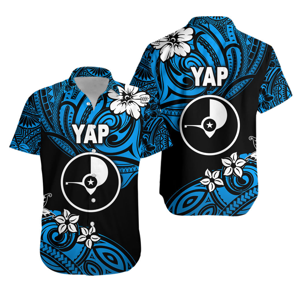 FSM Yap Hawaiian Shirt Unique Vibes - Blue