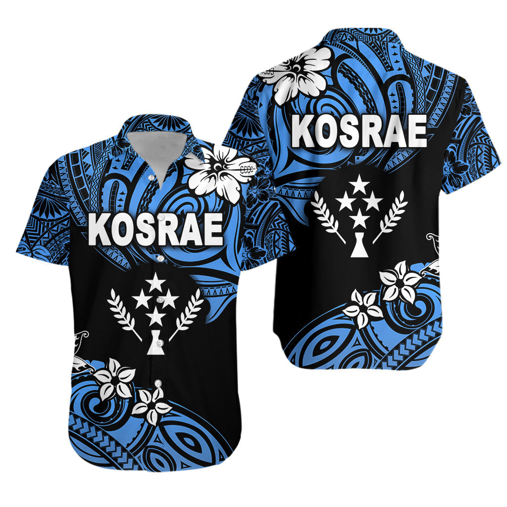 FSM Kosrae Hawaiian Shirt Unique Vibes - Blue