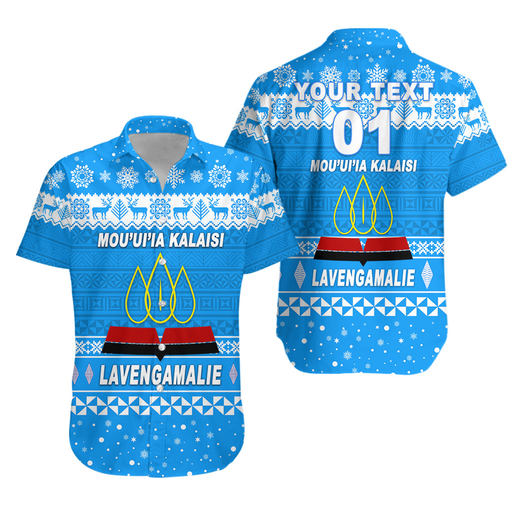 Custom Personalised Lavengamalie College Christmas Hawaiian Shirt Simple Style