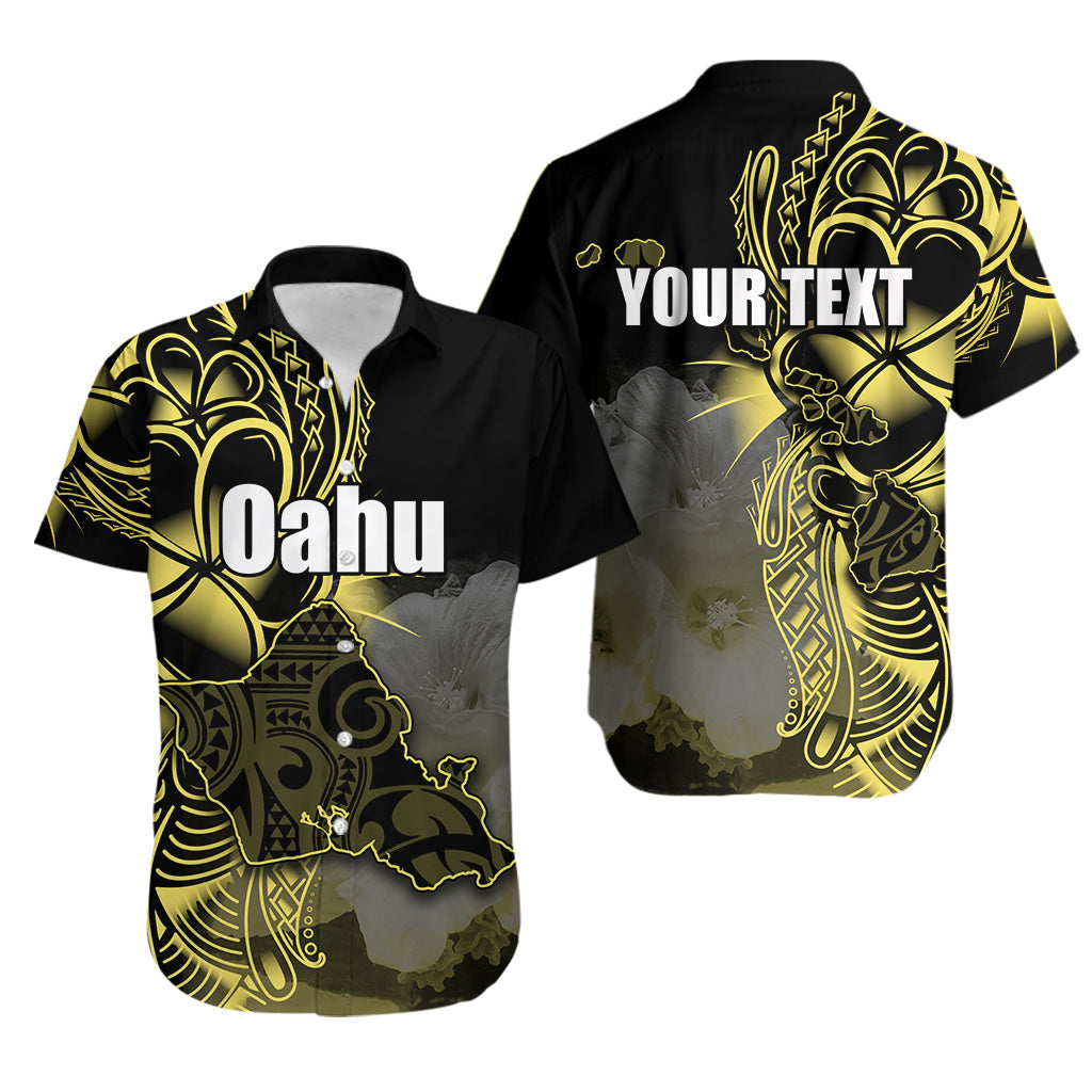 Custom Personalised Hawaiian Islands Hawaiian Shirt Oahu