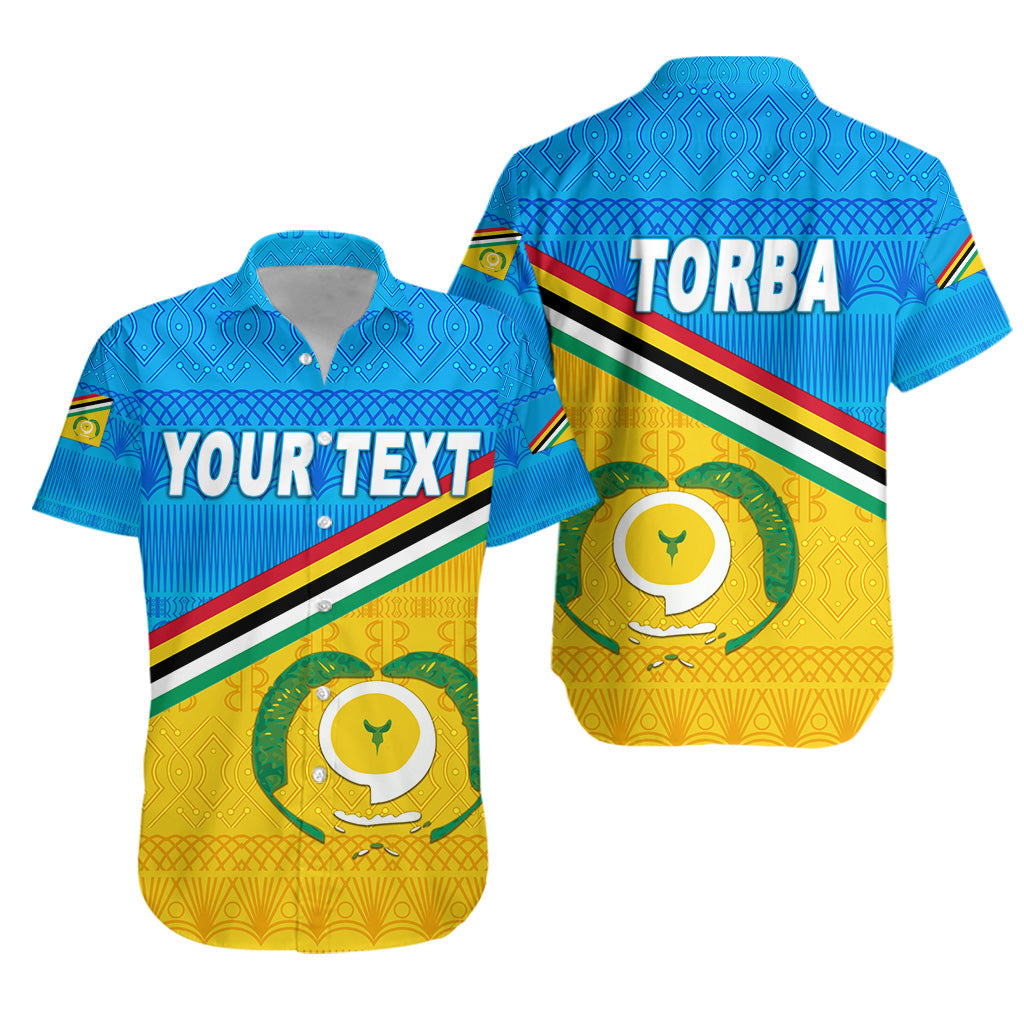 Custom Personalised Torba Province Hawaiian Shirt Vanuatu Pattern Traditional Style