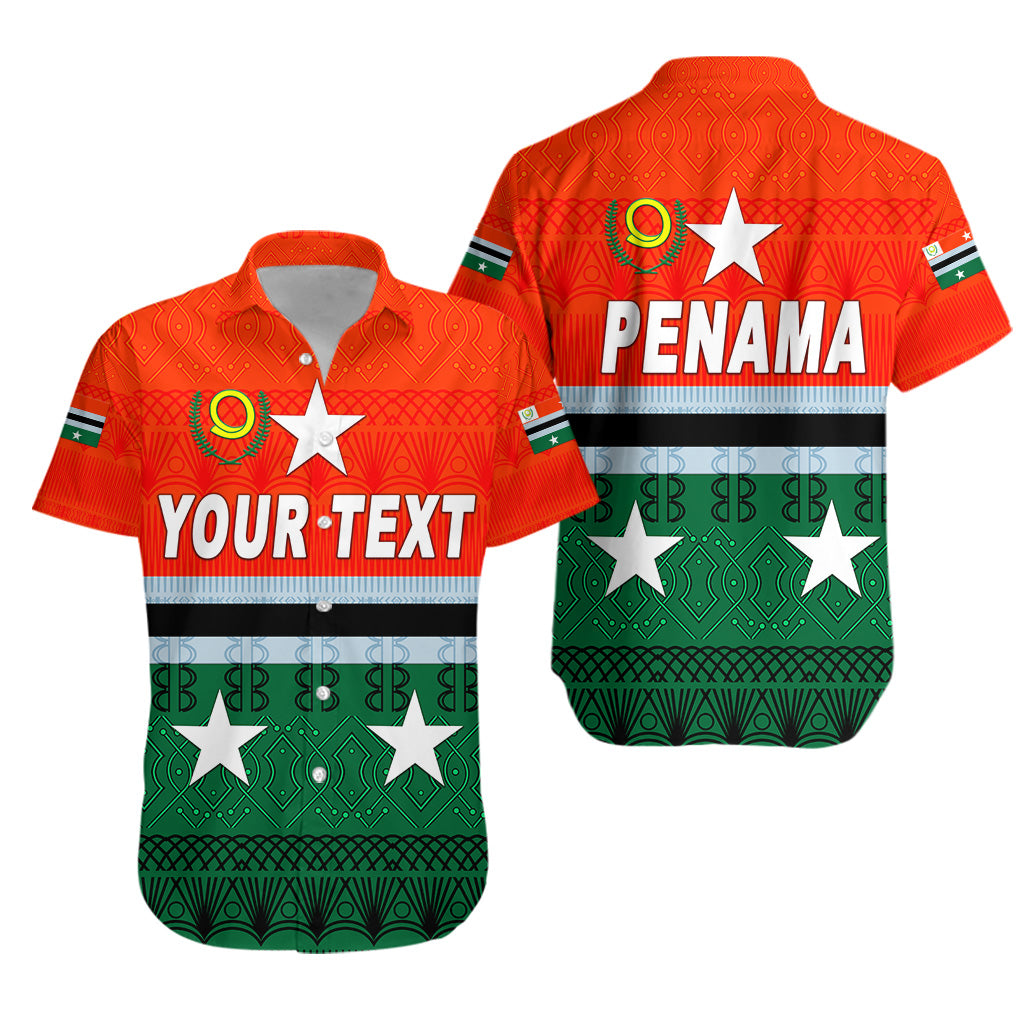 Custom Personalised Penama Province Hawaiian Shirt Vanuatu Pattern Traditional Style