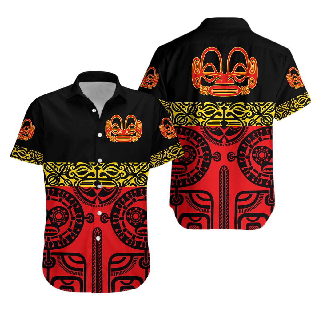 Marquesas Islands Hawaiian Shirt Marquesan Tattoo Special Style - Red
