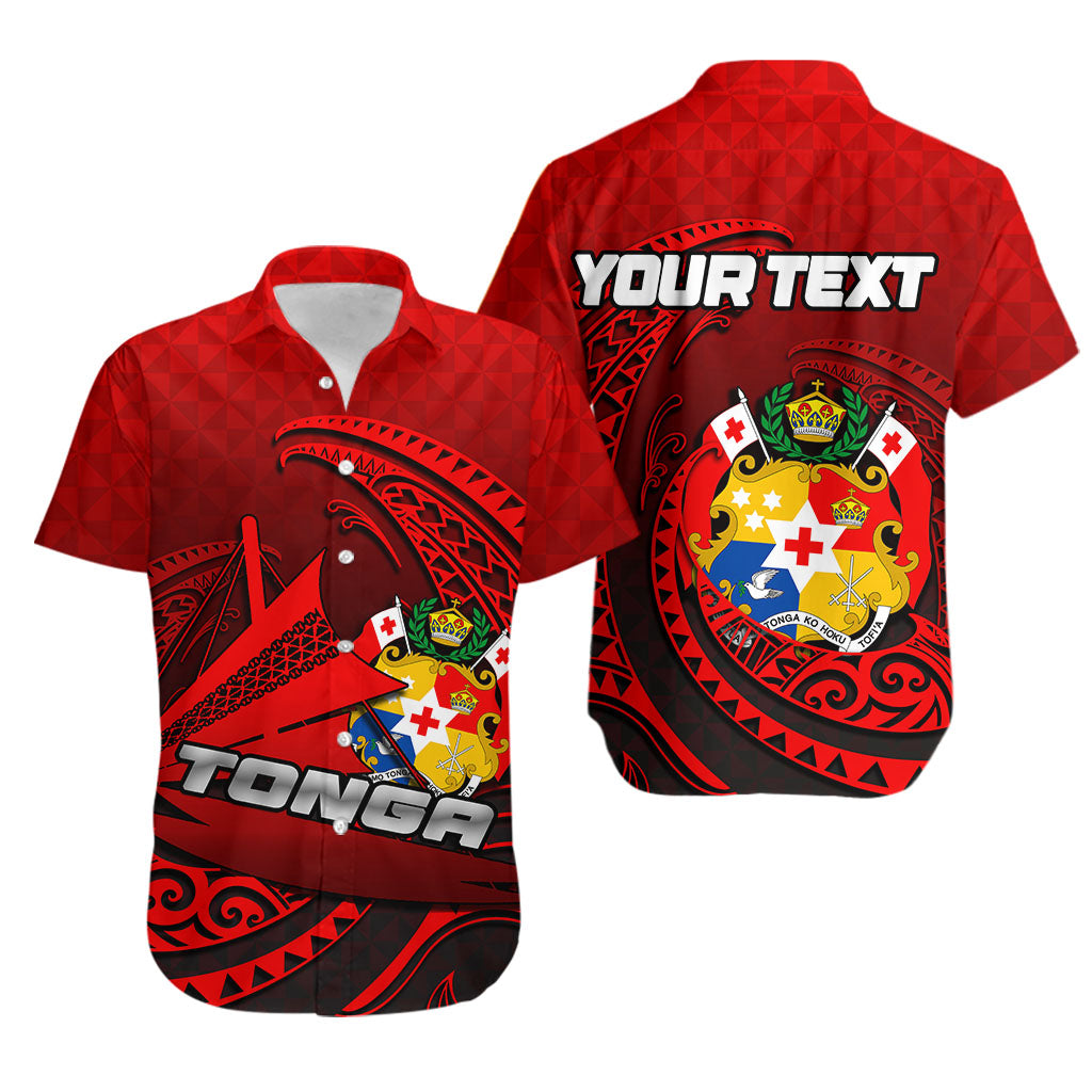 Custom PersonalisedTonga Emancipation Day Hawaiian Shirt Kalia No.1