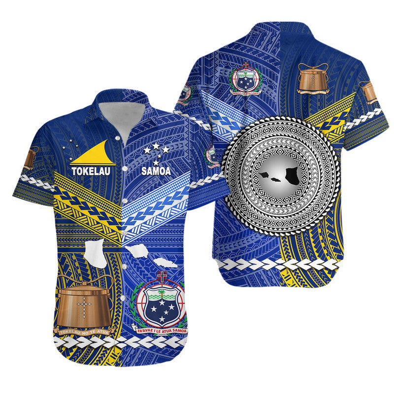Samoa And Tokelau Hawaiian Shirt Together
