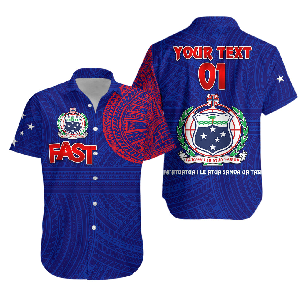 Custom Personalised Samoa FAST Party Hawaiian Shirt Original Style
