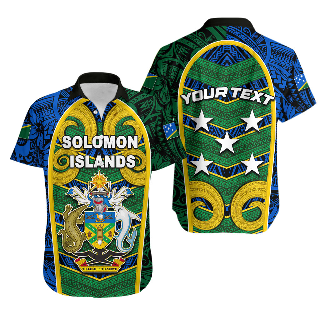 Custom PersonalisedSolomon Islands Independence 43rd Hawaiian Shirt