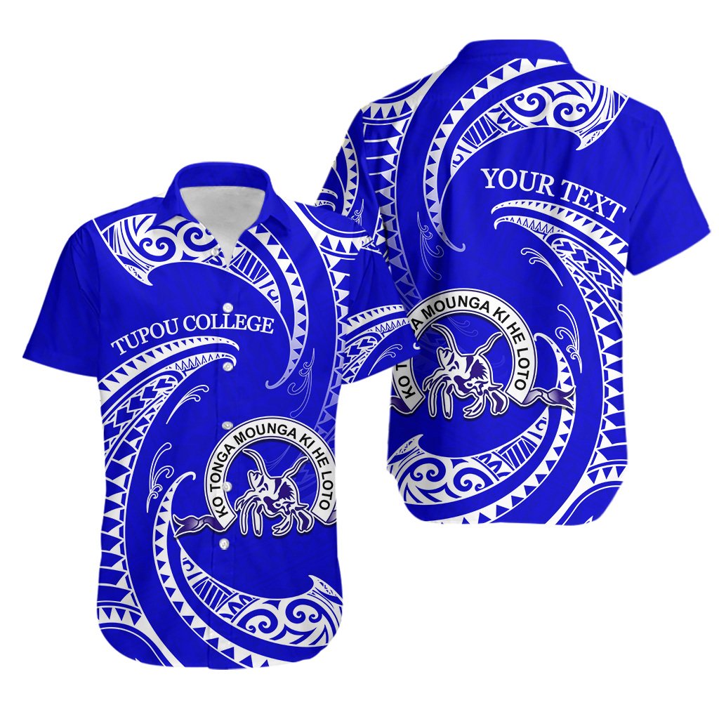 Custom PersonalisedTonga Tupou College Hawaiian Shirt Special Polynesian
