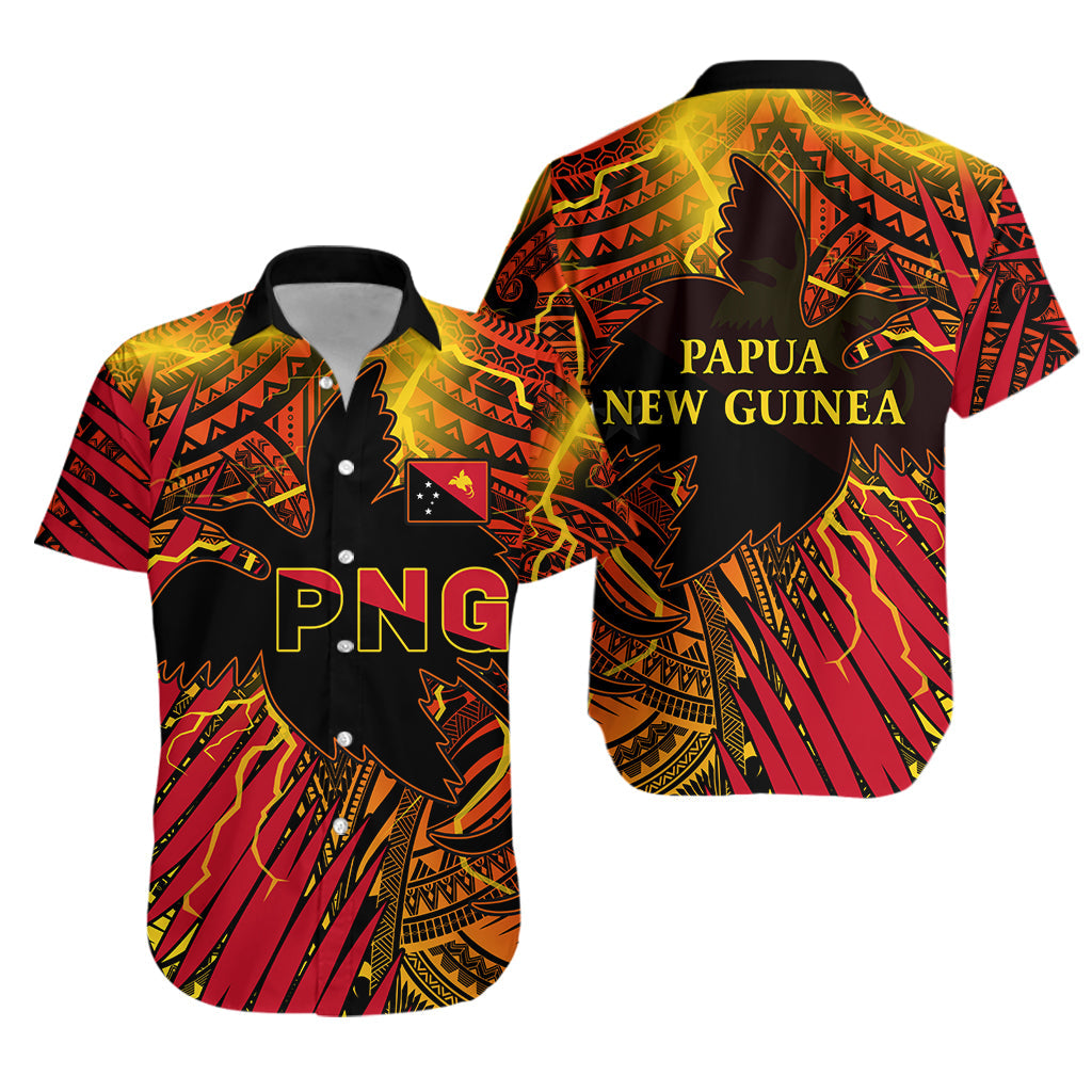 Papua New Guinea Hawaiian Shirt Style Stalwart Polynesian