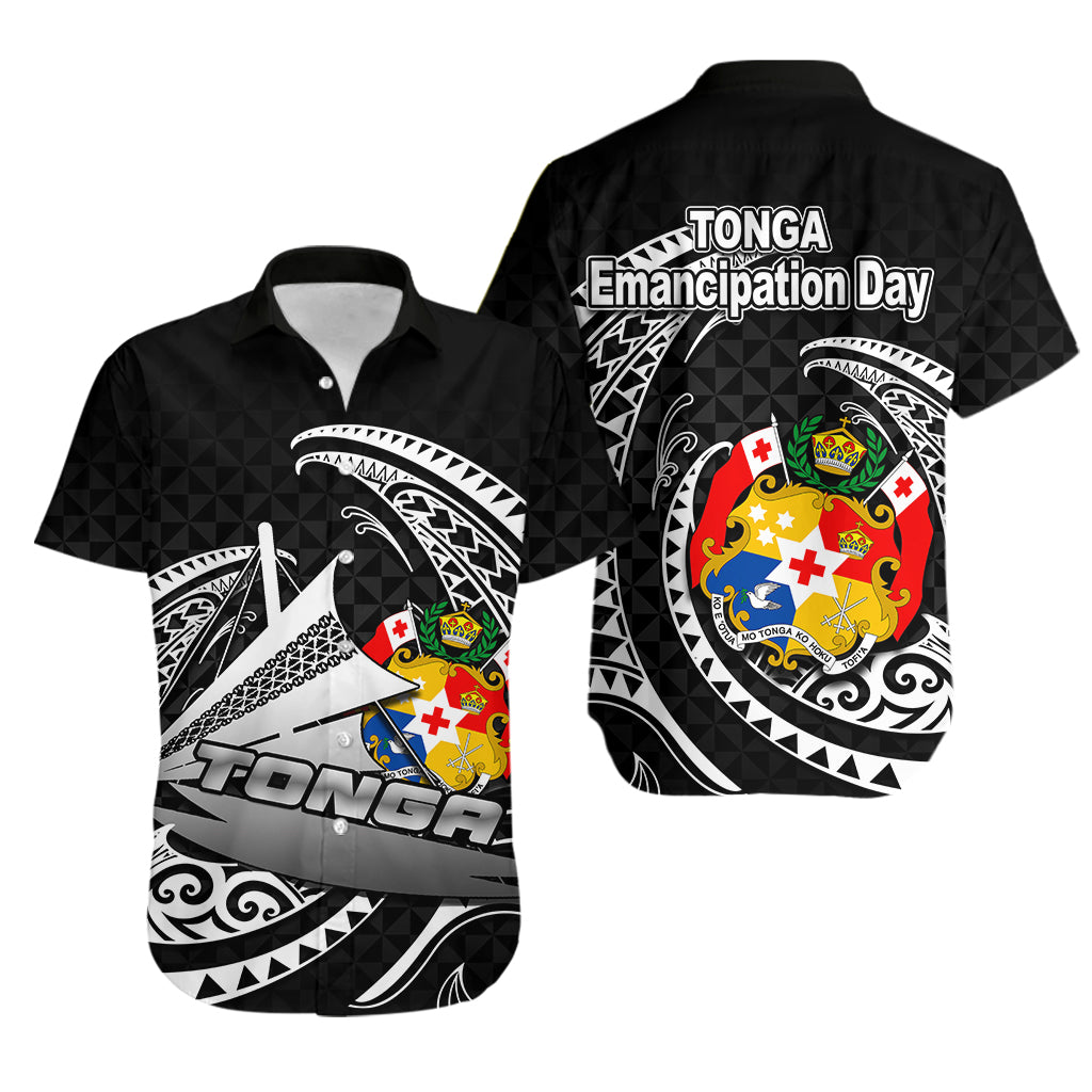 Tonga Emancipation Day Hawaiian Shirt Kalia No.2