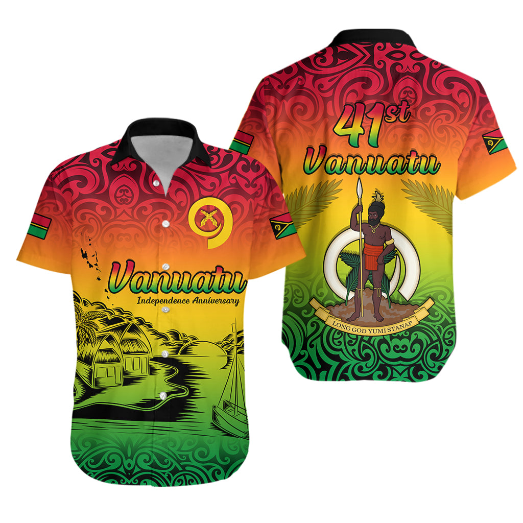 Vanuatu Peaceful Hawaiian Shirt - Independence Anniversary