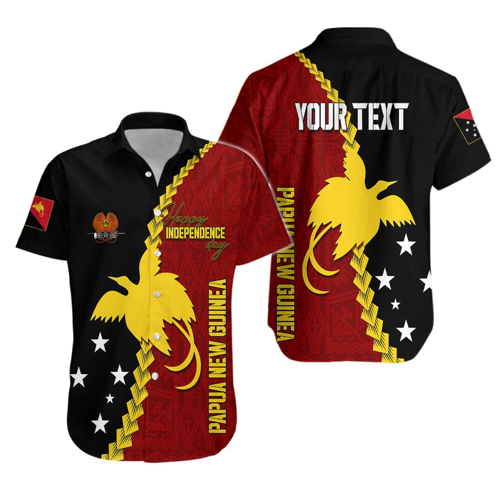 Personalised Papua New Guinea Hawaiian Shirt 47th Independence Anniversary - Motu Revareva