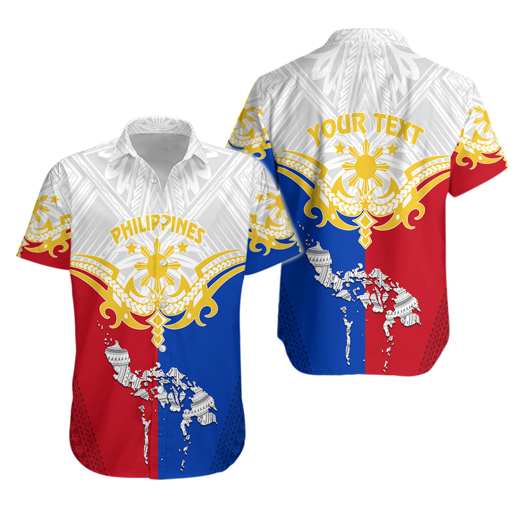 Personalised Philippines Hawaiian Shirt Tribal Mix Style