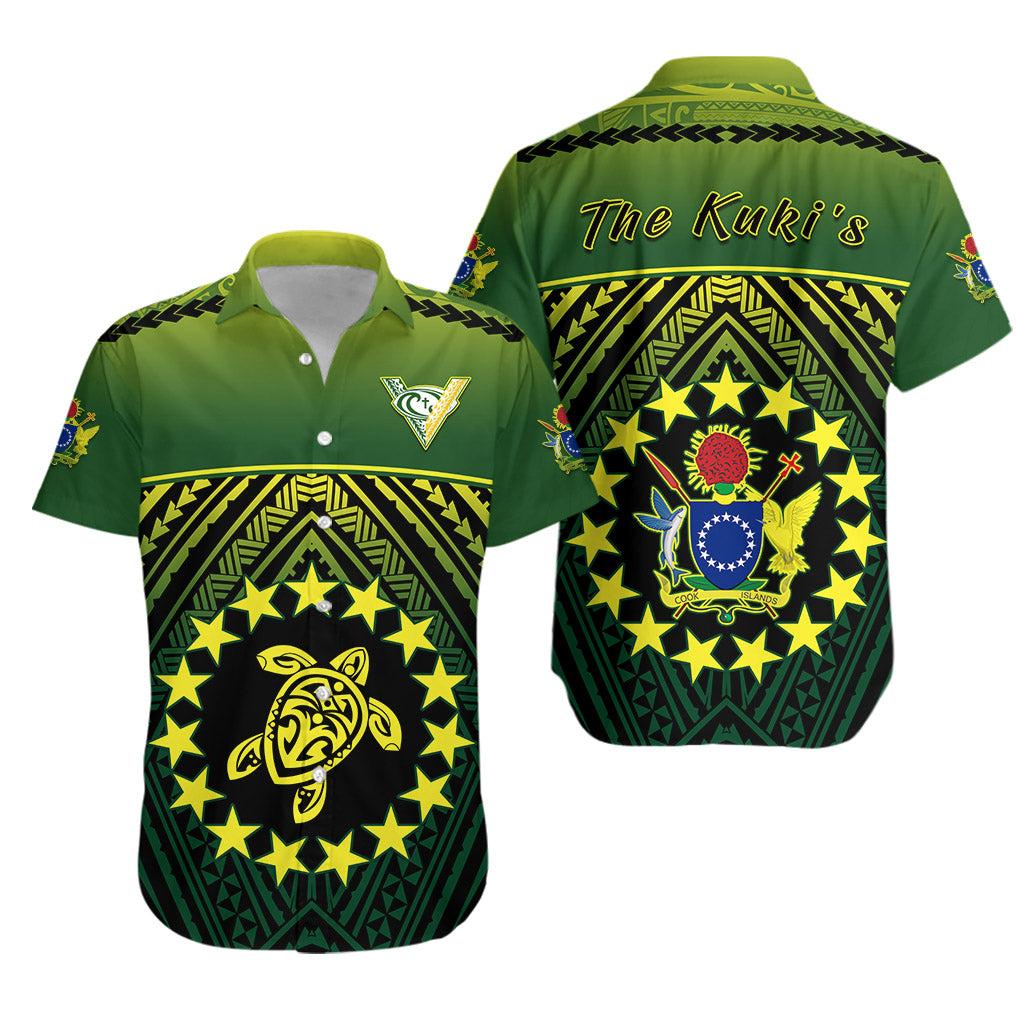 The Kuki's Hawaiian Shirt Cook Islands Rugby